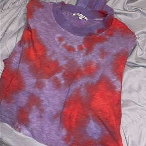 cotton citizen crop top long sleeves new